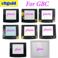 Cltgxdd-Lente de Cristal de plástico para pantalla GBC, Protector de lente de Color para Gameboy Advance, 50 unids/lote 2024 - compra barato