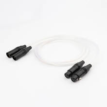 Preffair X402A Hifi XLR Cable Hi-end pure silver Plated 5N OCC cable Hifi 2 XLR Male to 2 XLR Female Cable Balance line 2024 - buy cheap