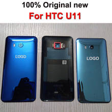Cubierta trasera de batería para HTC U11, piezas de repuesto para HTC U11 U 11 U-3W, 100% Original, para HTC U-3W U3W 2024 - compra barato