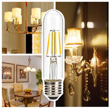 LED Filament light 120V 220V E27 Retro Edison bulbs bombillas Holiday Restaurant Hotel Decor chandelier lighting T30 125 4W lamp 2024 - buy cheap