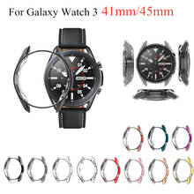 Funda protectora de TPU para Samsung Galaxy Watch 3, 45mm, 41mm, carcasa protectora de pantalla completa, funda chapada para Galaxy Watch 3 2024 - compra barato