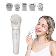 5  In 1Multifunction Facial Skin Care Tools Beauty Combination Electric Epilator Washing Face Cleansing 2024 - buy cheap