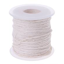 61m Cotton Braid Candle Wick Core Spool Non-smoke DIY Oil Lamps Candles Supplies 2024 - buy cheap