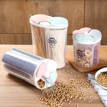 Caixa de armazenamento de grãos, para cozinha e casa, recipiente pote selado, garrafa 2019 2024 - compre barato