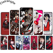 Capa macia de celular kakegurui, capa para redmi k20 5 6 7 a s2 go note 5 6 7 8 pro 4 4x pro 2024 - compre barato