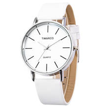 Women's Watches Simple Style Watch Women Minimalist Watch Quartz Clock Leather Strap Watch Hodinky Relogio Feminino Montre Femme 2024 - купить недорого