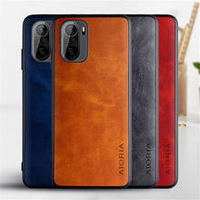 Funda trasera fina de cuero mate para Xiaomi POCO F3 5G X3 NFC Pocophone X3 Pro POCOF3, bolsa para teléfono móvil antiarañazos 2024 - compra barato