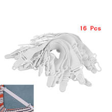 16 Pcs Bed Sheet Nylon Fasteners Clip Mattress Cover Elastic Grippers DEC889 2024 - buy cheap