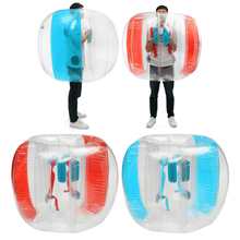 Гигантские 120 см пузырьки бампера надувные шарики для тела на открытом воздухе для фитнеса игровые пузырьки для взрослых воздушные пузырьки для тела 2024 - купить недорого