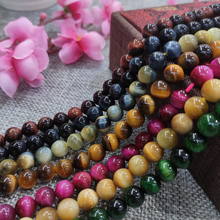 Wholesale AAA Natural Tiger eye Stone Beads 2/3/4/6/8/10/12mm Smooth Round DIY Bracelet Necklace Loose Beads For Jewelry Making 2024 - buy cheap