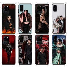 Black tpu Case For Samsung galaxy S20 /S20 PLUS/S20 ultra/S20+ /S20FE back cover Romance Club Lucifer 2024 - buy cheap