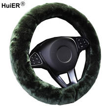 Autumn Car Steering Wheel Cover Winter Fashion Soft Warm Funda Volante Universal Braid on the Steering-wheel Auto Car Styling 2024 - buy cheap