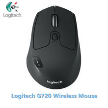 Logitech m720 99, mouse sem fio para computador, novo, com bluetooth, 2.4ghz, modo duplo para jogos, sem fio, para pc desktop 2024 - compre barato