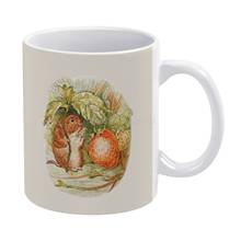 Taza blanca de escena de algodón para amigos y familiares, regalo creativo, 11 Oz, Taza de cerámica para café, casa de campo, núcleo, An 2024 - compra barato