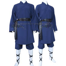 New Arrival Shaolin Monk Kung fu Uniform Wushu Martial arts Tai chi Suit Custom Tailor Service Need Your Measurements 2024 - buy cheap