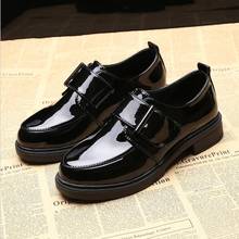 2021 Spring Autumn Patent Leather Women Loafers Flats Lady Slip On Casual Female Shoes Zapatos De Mujer Creepers Girls Oxford 2024 - buy cheap