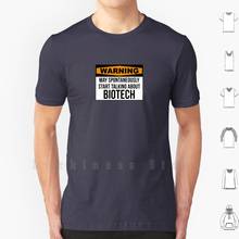 Camiseta de algodón con estampado para hombres, camiseta divertida de biotecnología, ingeniería de Biología y Medicina, DIY 2024 - compra barato