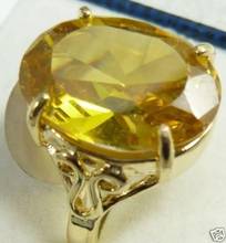 Precio al por mayor 16new ^^^ ^ diamante amarillo de imitación cristal tamaño del anillo: 7:8:9 AAA 2024 - compra barato