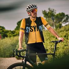 Оранжевая черная велосипедная жилетка 2020 MTB езда ветрозащитная одежда для велоспорта без рукавов жилет MTB дорожный велосипед Команда Гонки Велоспорт Топы Одежда 2024 - купить недорого