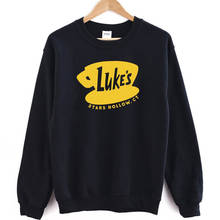 Luke's Gilmore Girls Tv Shows Women Sweatshirt 80s Aesthetic Kawaii Clothes Long Sleeve O Neck Jumpers Oversized Shirt Dropship 2024 - buy cheap