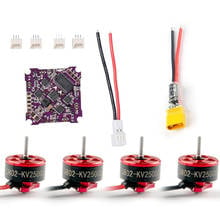 Controle de voo play f4 bwhoop, drone embutido 5a 1-2s 4em 1 esc com motor se0802 0802 para drone rc doméstico fpv, quadricóptero de corrida 2024 - compre barato