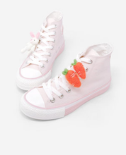 Japanese girl Lolita pink high-top canvas shoes student sweet cute princess daily soft sister shoes college style 2024 - buy cheap