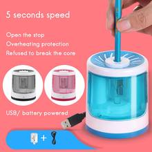 Electric Pencil Sharpener USB/Use Battery Cute Pencil Sharpener Students Stationery Office School Supplies 2024 - buy cheap