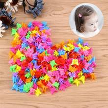 Korean net red color mini butterfly hairpin children's knot love cartoon small claw clip baby headdress female hair accessories 2024 - buy cheap