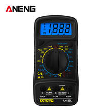 ANENG AN830L Handheld Digital Multimeter LCD Backlight Portable AC/DC Ammeter Voltmeter Voltage Tester Meter Mini Multimetro 2024 - buy cheap