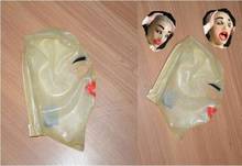 Latex Rubber Gummi 0.40mm Mask Hood Party Costume Suit Halloween Hot 2024 - buy cheap