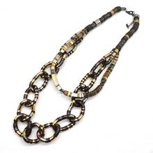 D & D модное многослойное ожерелье-чокер в стиле панк с кулоном из колючей проволоки женские ювелирные изделия 2024 - купить недорого