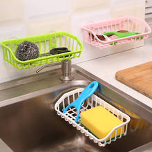 Suporte de esponja para lavar louça, suporte multifuncional durável de ventosa para lavar louça, rack de armazenamento com prateleira, acessórios de cozinha 2024 - compre barato