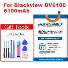 LOSONCOER 6100mAh 457094P Battery for Blackview BV6100 Battery 2024 - buy cheap