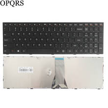 Novo teclado americano para lenovo g50 z50 B50-30 de computador de mesa com lâmpada preta para laptop em inglês 2024 - compre barato
