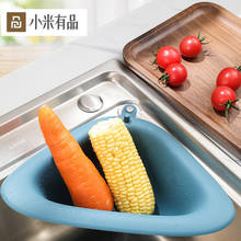 Xiaomi Kitchen Sink Strainer Drain Vegetable Fruit Drainer Basket Suction Cup Sponge Rack Storage ToolSink Filter Storage Basket 2024 - buy cheap