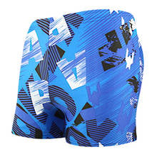 Sunga boxer masculina para piscina, calção de banho para homens, roupa de praia 2024 - compre barato