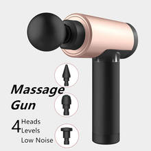 Professional Edition Massage Gun Body Relaxation Deep Muscle Massager Fascia Gun Sport With 4 Heads for Fitness Pain Relief 2024 - buy cheap