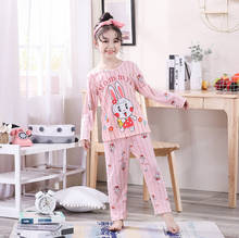 Teens Pajamas Long Sleeve Spring Pyjamas Kids Clothes Sets Cartoon Big Boy Sleepwear Cute Pajamas For Girls 3-14y 2024 - buy cheap