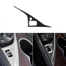 For Infiniti Q50 Q60 carbon fiber car internal center console gearbox drive rocker panel decorative sticker 2024 - buy cheap