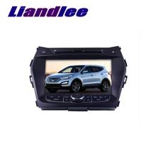 Для Hyundai Santa Fe ix45 ix 45 Maxcruz LiisLee Автомобильный мультимедийный ТВ DVD GPS аудио Hi-Fi радио оригинальный стиль навигация Расширенный 2024 - купить недорого