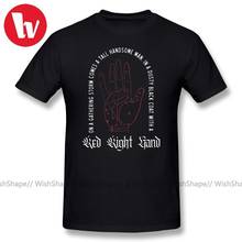 Camiseta de algodón para hombres, camisa con estampado "mano derecha roja" de The Hit Show Peaky Blinders, camiseta informal con gráfico 2024 - compra barato
