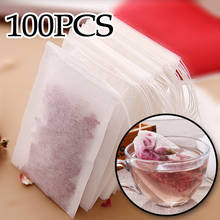 100Pcs/Lot Teabags Empty Scented Tea Bags With String Heal Seal Filter Paper for Herb Loose Tea 2024 - buy cheap