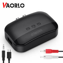 VAORLO Smart NFC Bluetooth 5.0 Audio Receiver Support TF Card&U disk Play With Mic 3.5MM AUX RCA Stereo Wireless Adapter For Car 2024 - compre barato