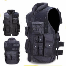 Tactical Vest Cool Mens Hunting Vest Outdoor Black Training Military Army Swat Vests Men Waistcoat Protective Equipment 2024 - buy cheap