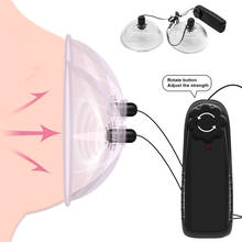 Nipple Stimulate Sucker Nipple Licking Vibrator 7Speed Vibrating Breast Enlargement Chest Massage Masturbator Sex Toy for Women 2024 - buy cheap