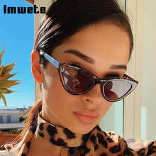 Imwete-gafas de sol de estilo Ojo de gato para hombre y mujer, lentes de sol a la moda, Estilo Vintage, diseñador de marca, UV400 2024 - compra barato