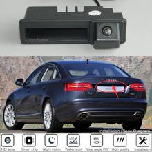 Manija de maletero de coche, cámara de estacionamiento de marcha atrás HD, CCD, visión nocturna, para Audi A6, C6, 4F, S6, RS6, Q7, 4L 2024 - compra barato