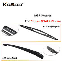 KOSOO Auto Rear Car Wiper Blade For Citroen Xsara Picasso,410mm 1999- Rear Window Windshield Wiper Blades Arm,Car Accessories 2024 - buy cheap