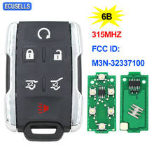 Keyless Entry 5+1/6 Button Remote Control Key 315MHz for Chevrolet Silverado Colorado for GMC FCC ID: M3N-32337100 M3N32337100 2024 - buy cheap