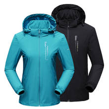 Single Layer Thin Hiking Jacket Men & women Spring autumn outdoor raincoat waterproof Windproof Parka mountaineering Jacket 2024 - buy cheap